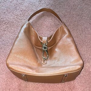 Like New! Well kept Dooney and Bourke brown hobo purse with small wallet